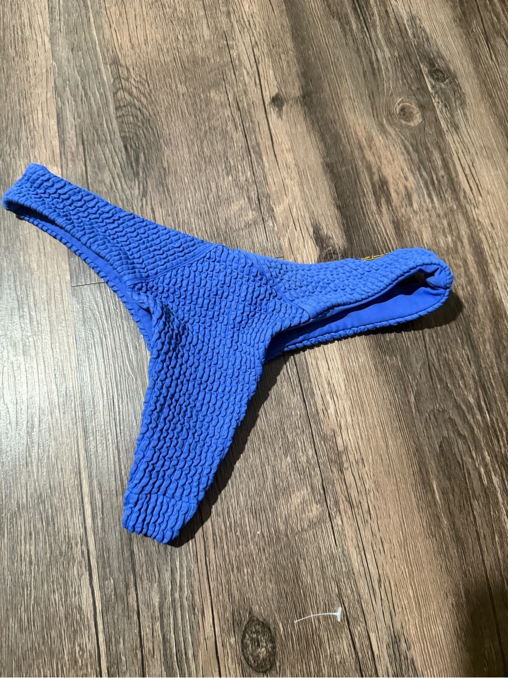 🌴💙 Luli Fama “Hot Tropics” Seamless Bikini Bottom – Blue 💙🌴